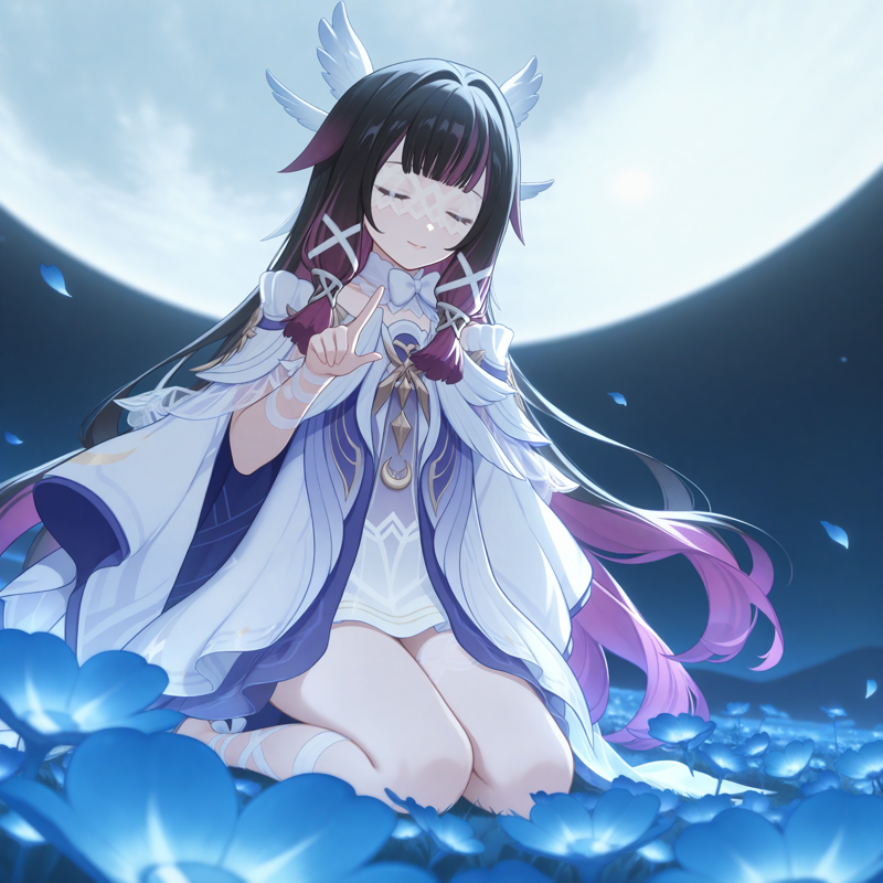 Moon Maiden / Columbina 月之少女／哥伦比娅 (Genshin Impact)