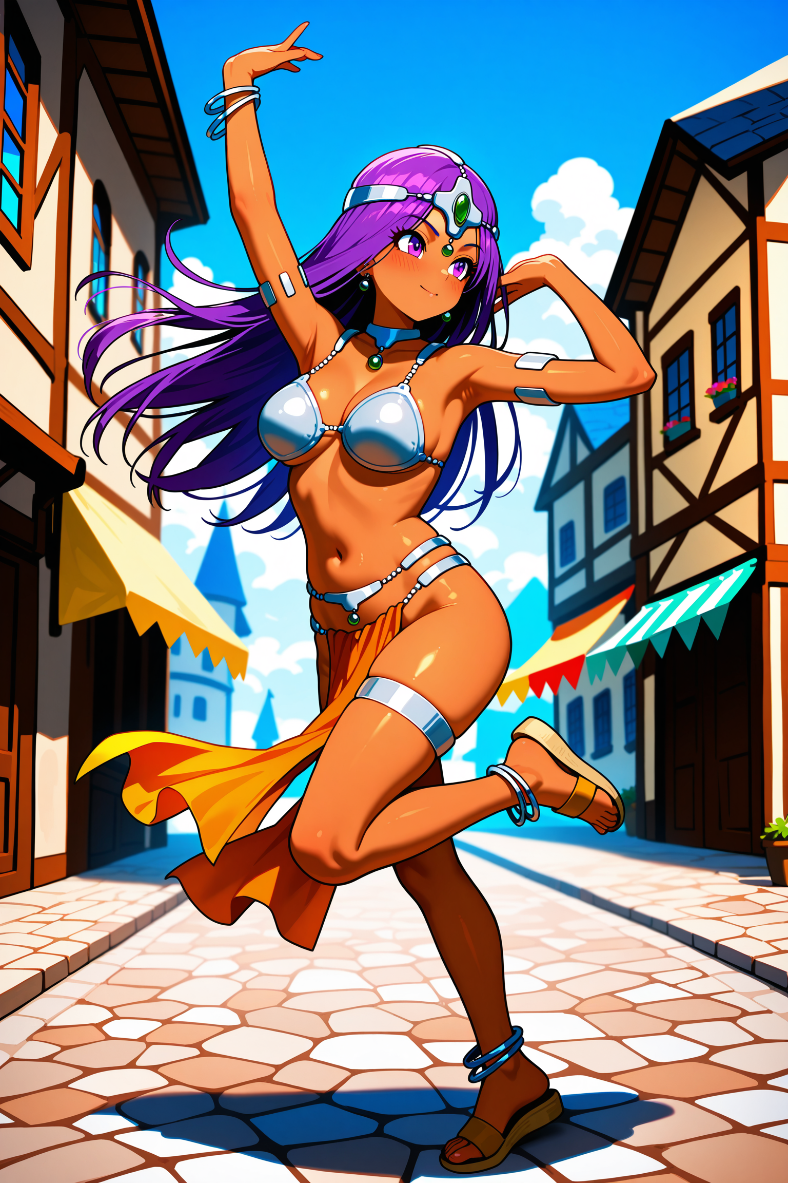DQ4 Maya Dancer（おどりこのふく） Outfit LoRA