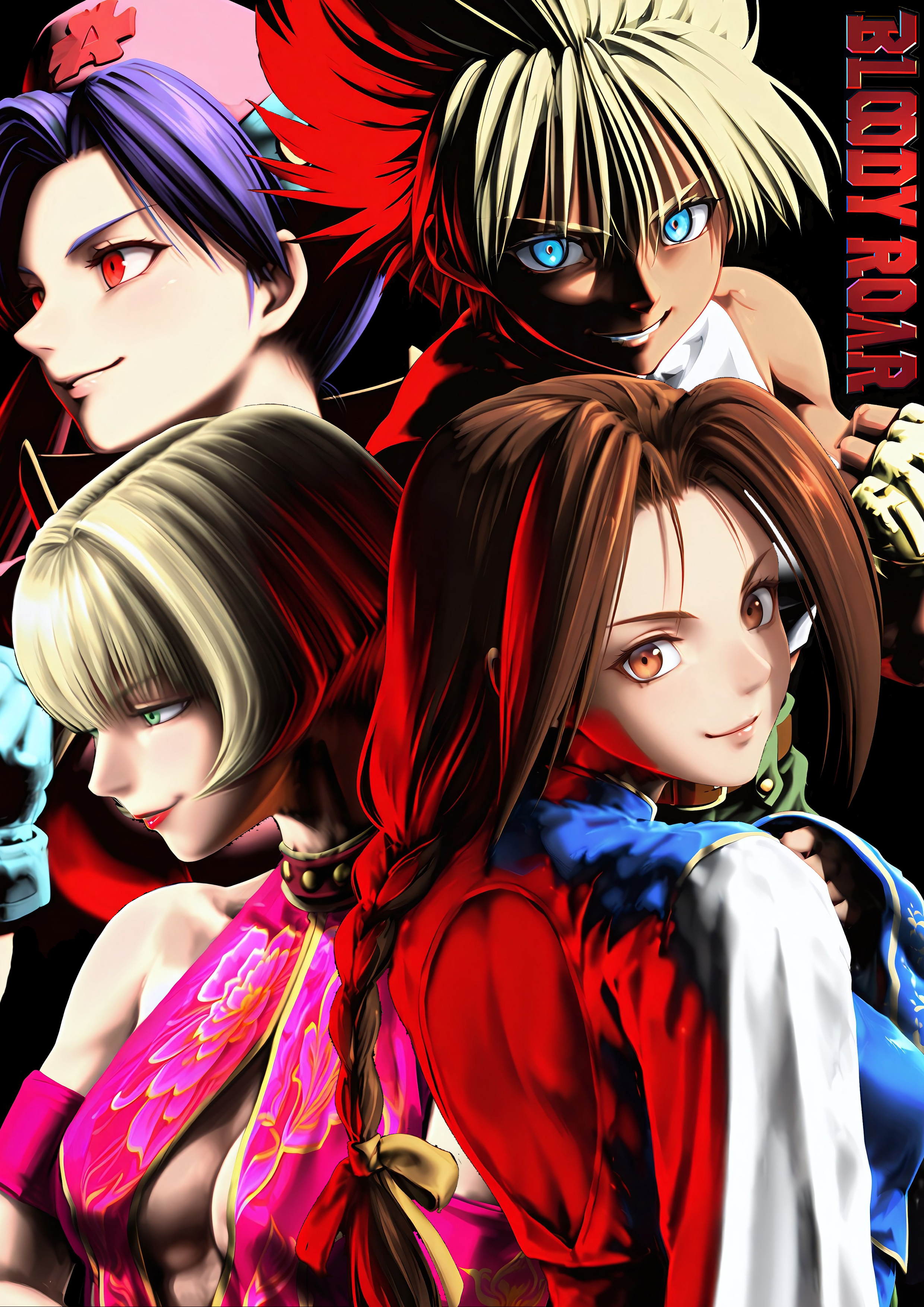 Bloody Roar 2 & 3 style