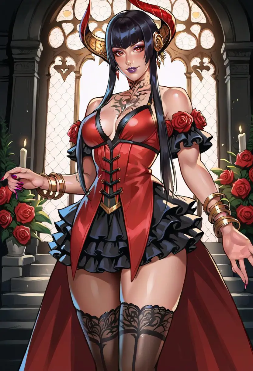 Eliza From Tekken 7,vampire girl
