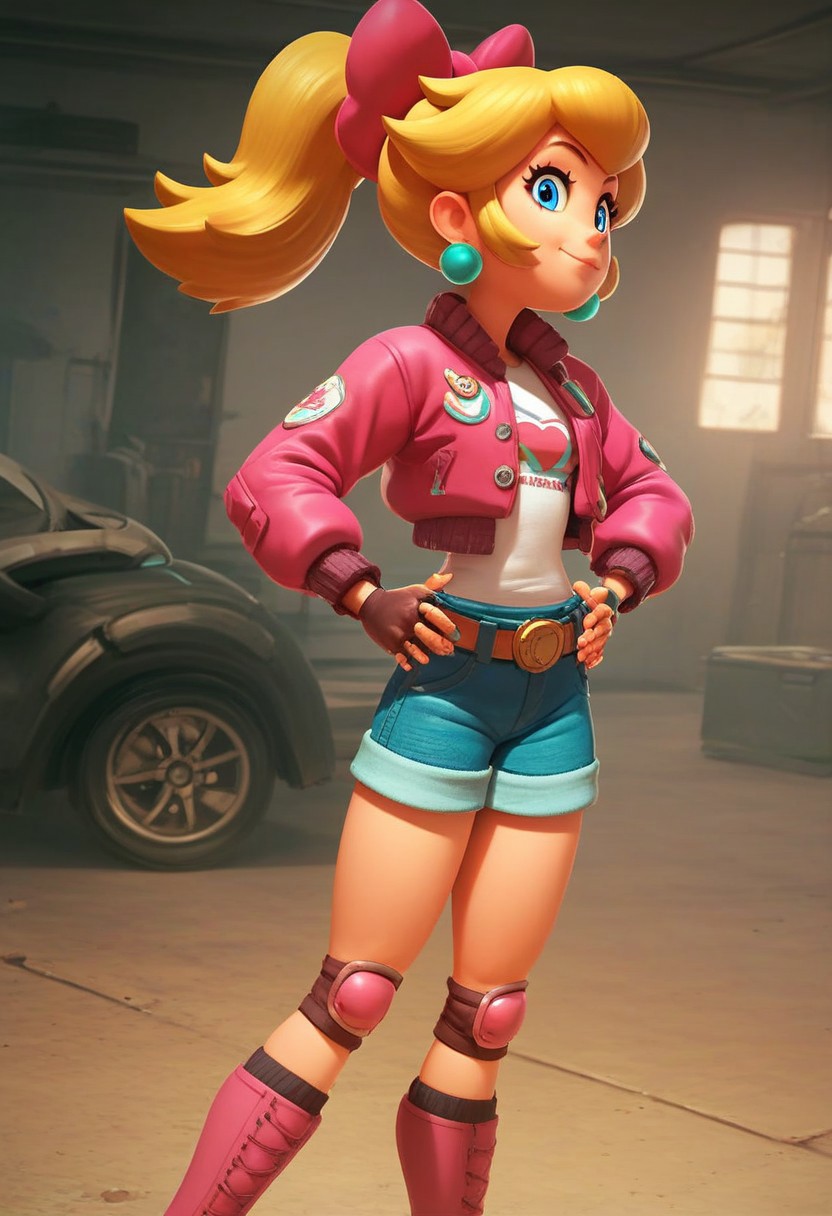 Biker Chick Peach (Touring Peach, MKW)
