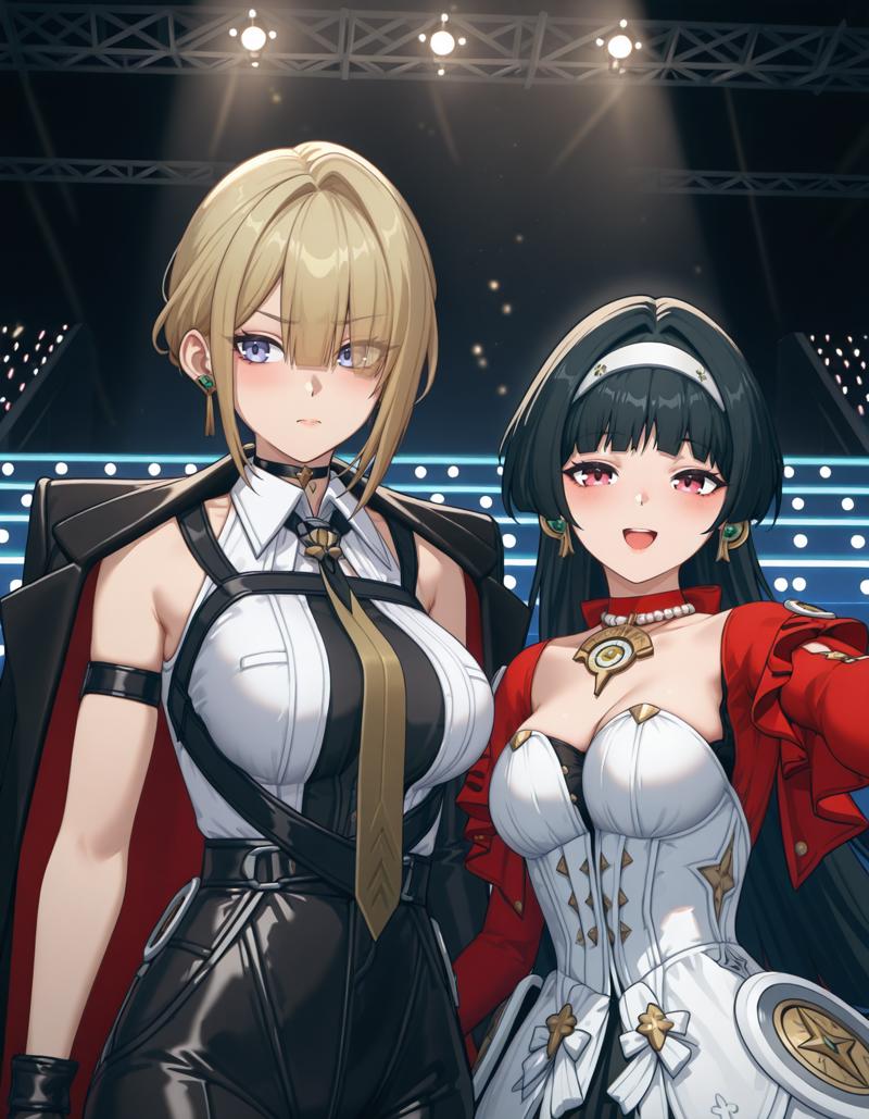 Astra & Evelyn + Proxies/Style (Zenless Zone Zero)
