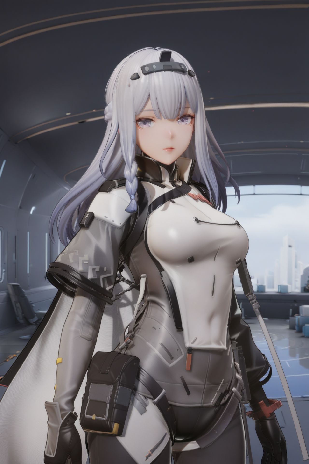 Chenxing The Observer (Snow Break) 2costumes NoobaXLEpslon