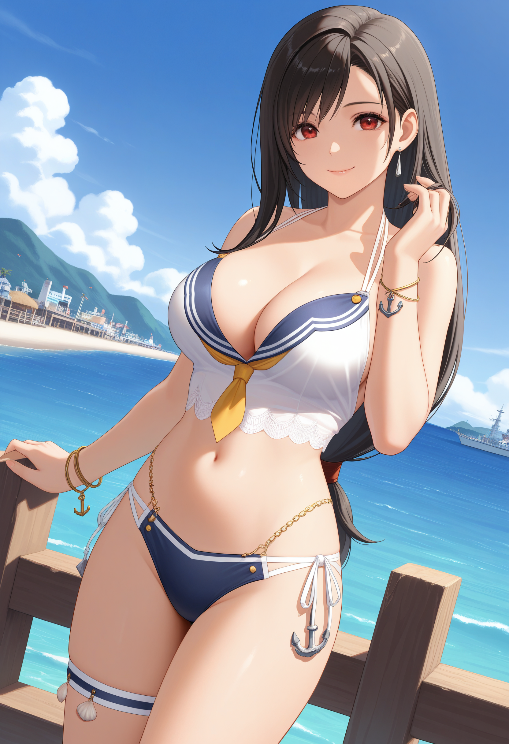 青空ブリーズ / Aozora Breeze - DOAXVV Outfit (Illustrious)