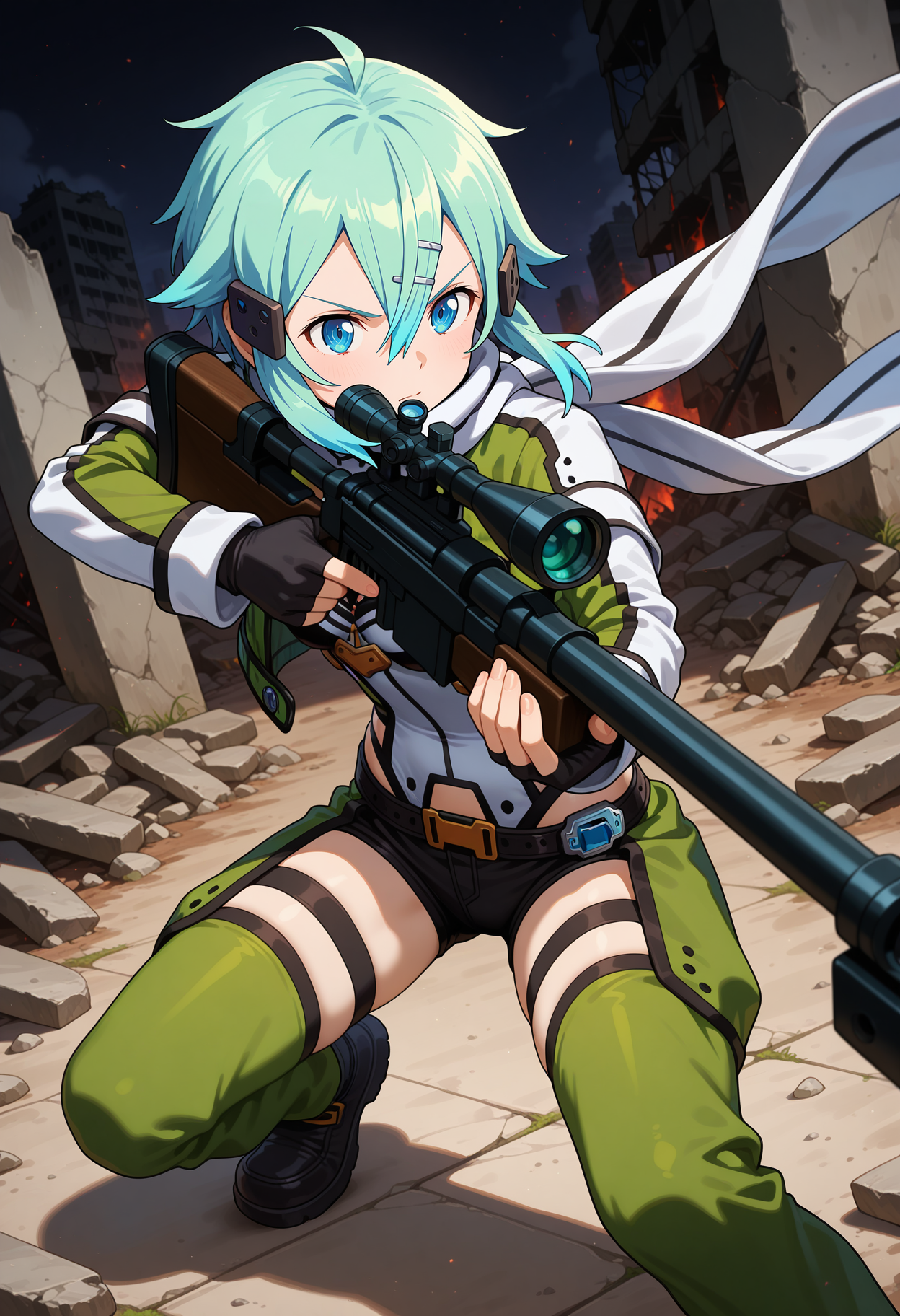 [Illustrious] Sinon シノン / Sword Art Online