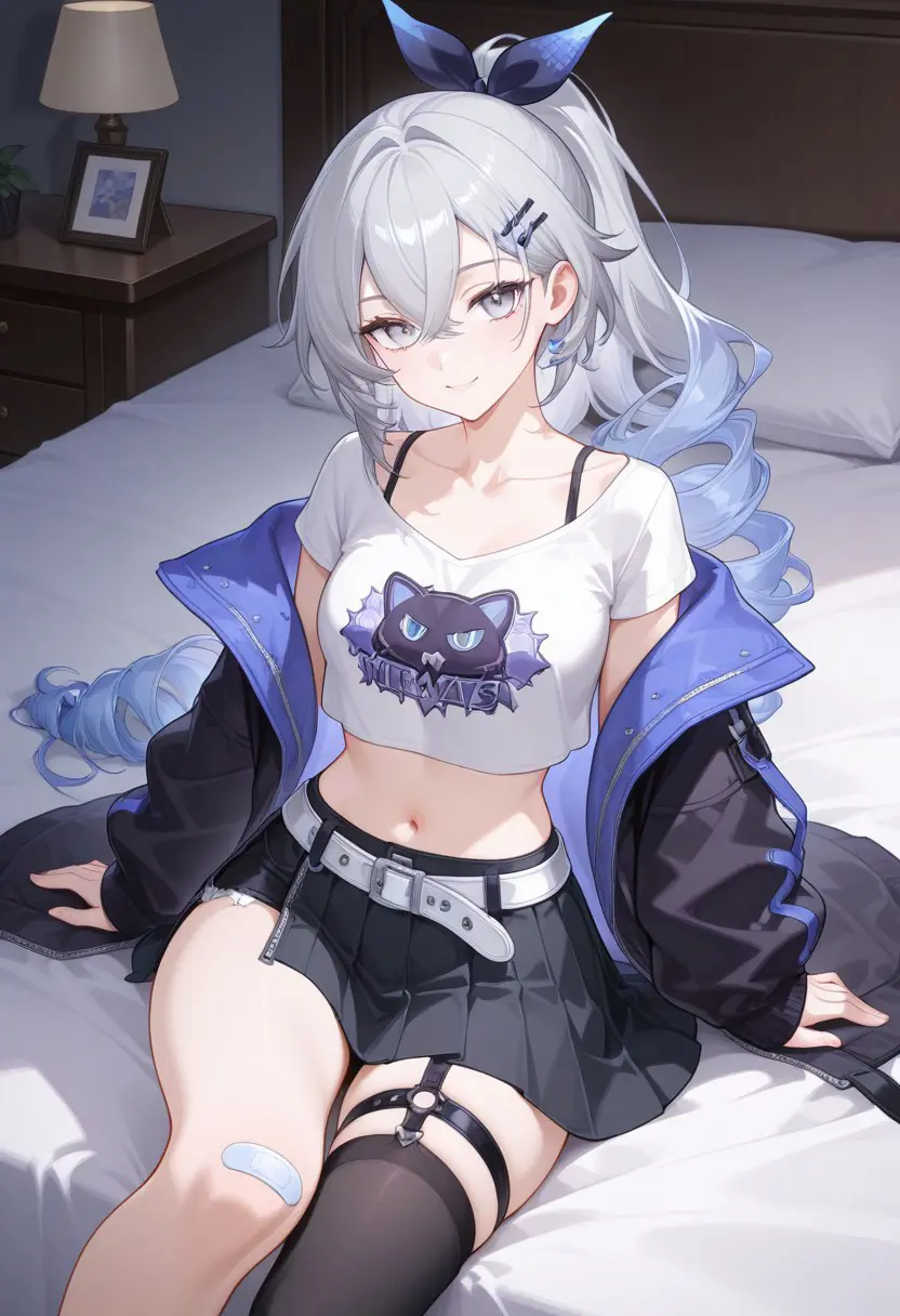 Silver wolf (alternate costume) - Honkai: Star rai