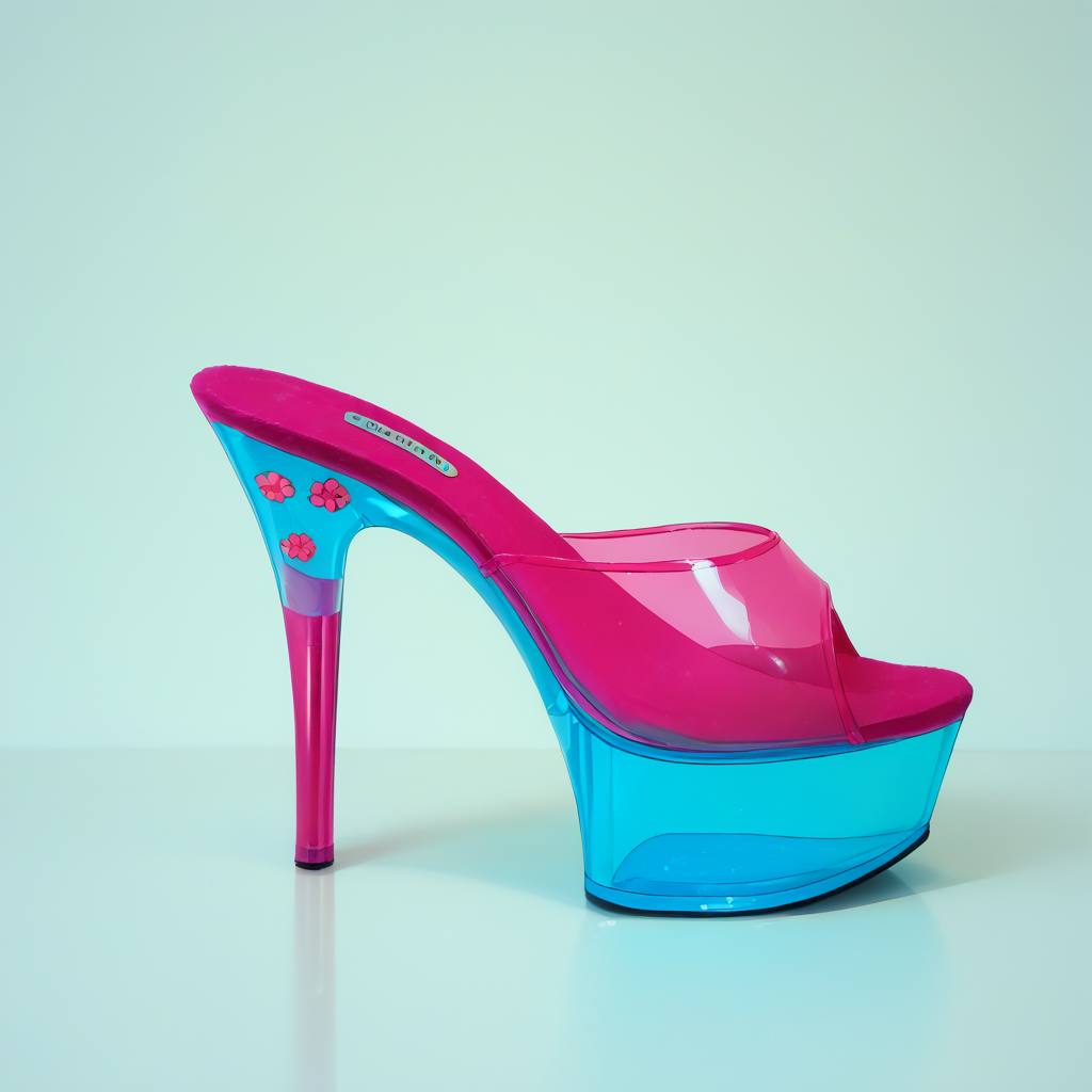 Clear Acrylic High Heels