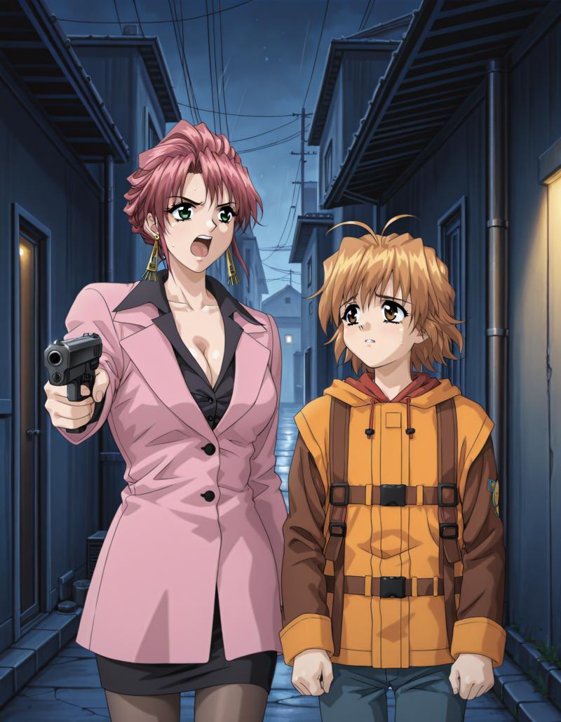 Marina & Yuka (Adam the Double Factor) - Tappy