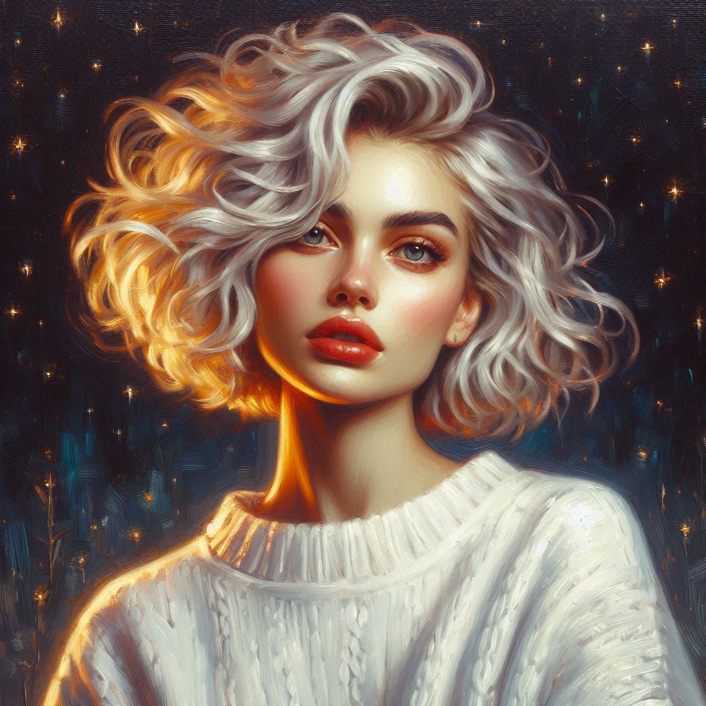 Semi-realistic oil painting  Semi-realistic