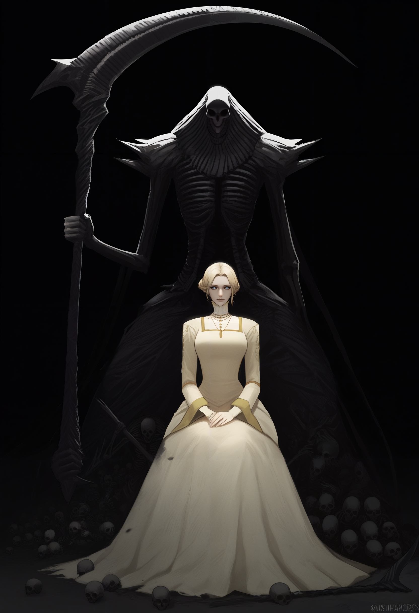Nashandra [2 Forms • Dark Souls 2]
