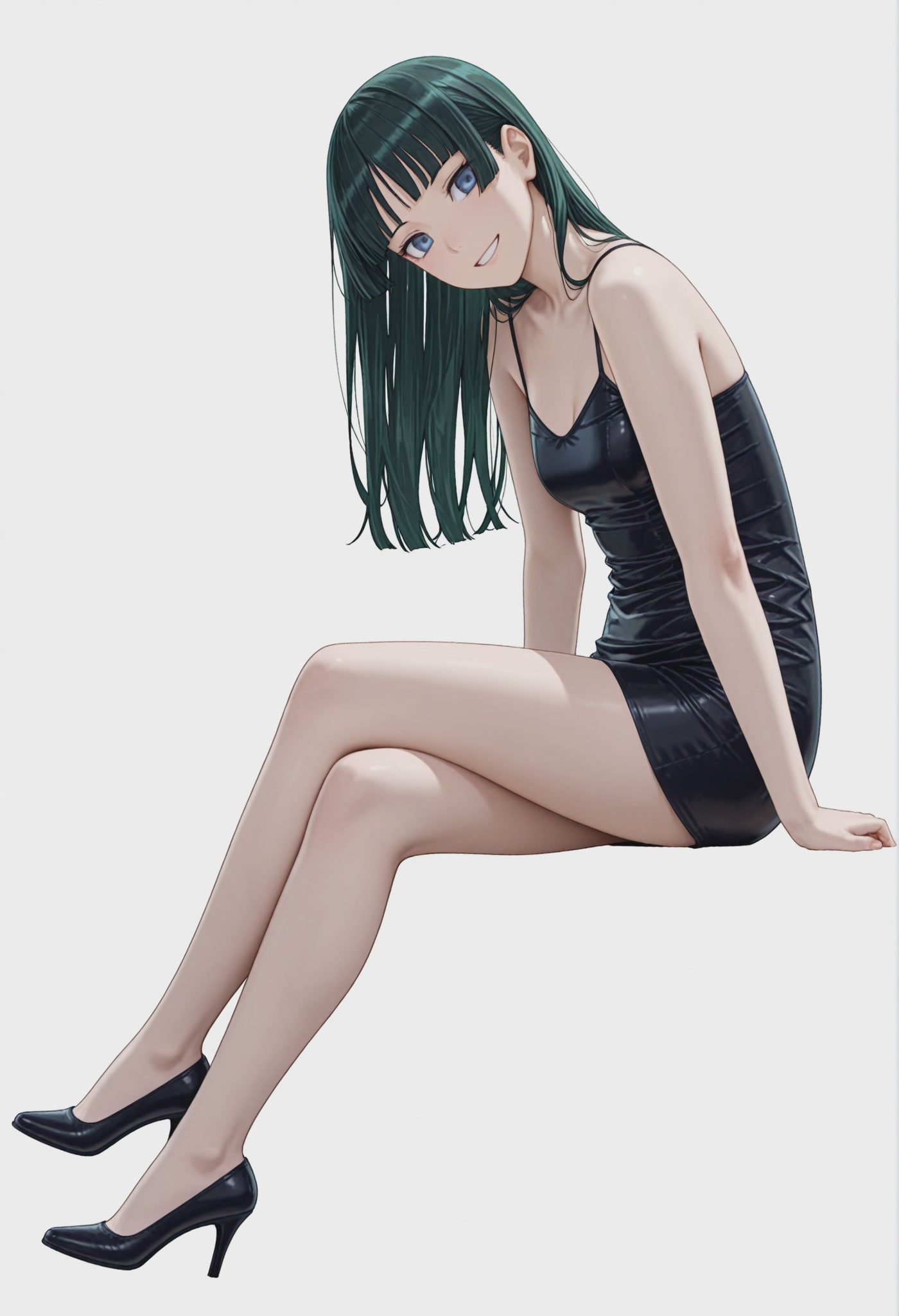 [KPOP] Black Leather Dress