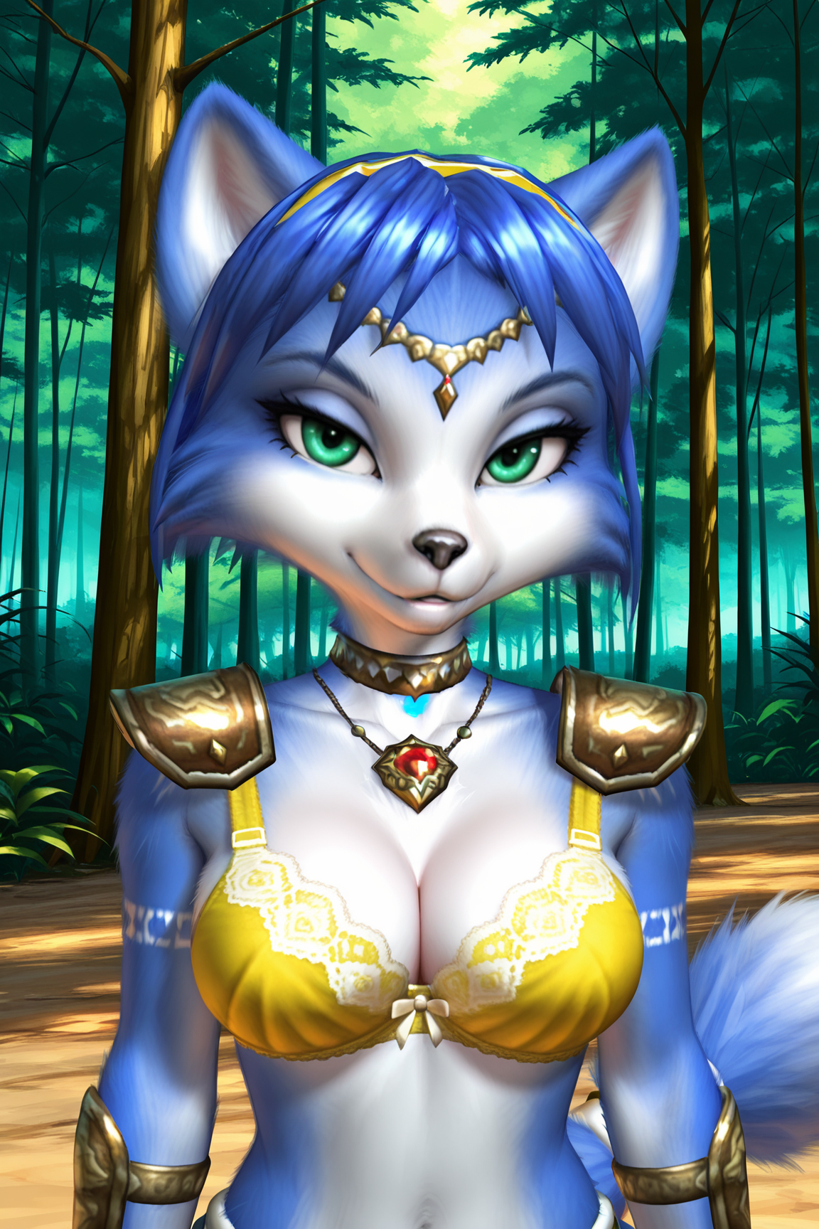 Krystal (Star Fox) - COMMISSION LoRA Illustrious
