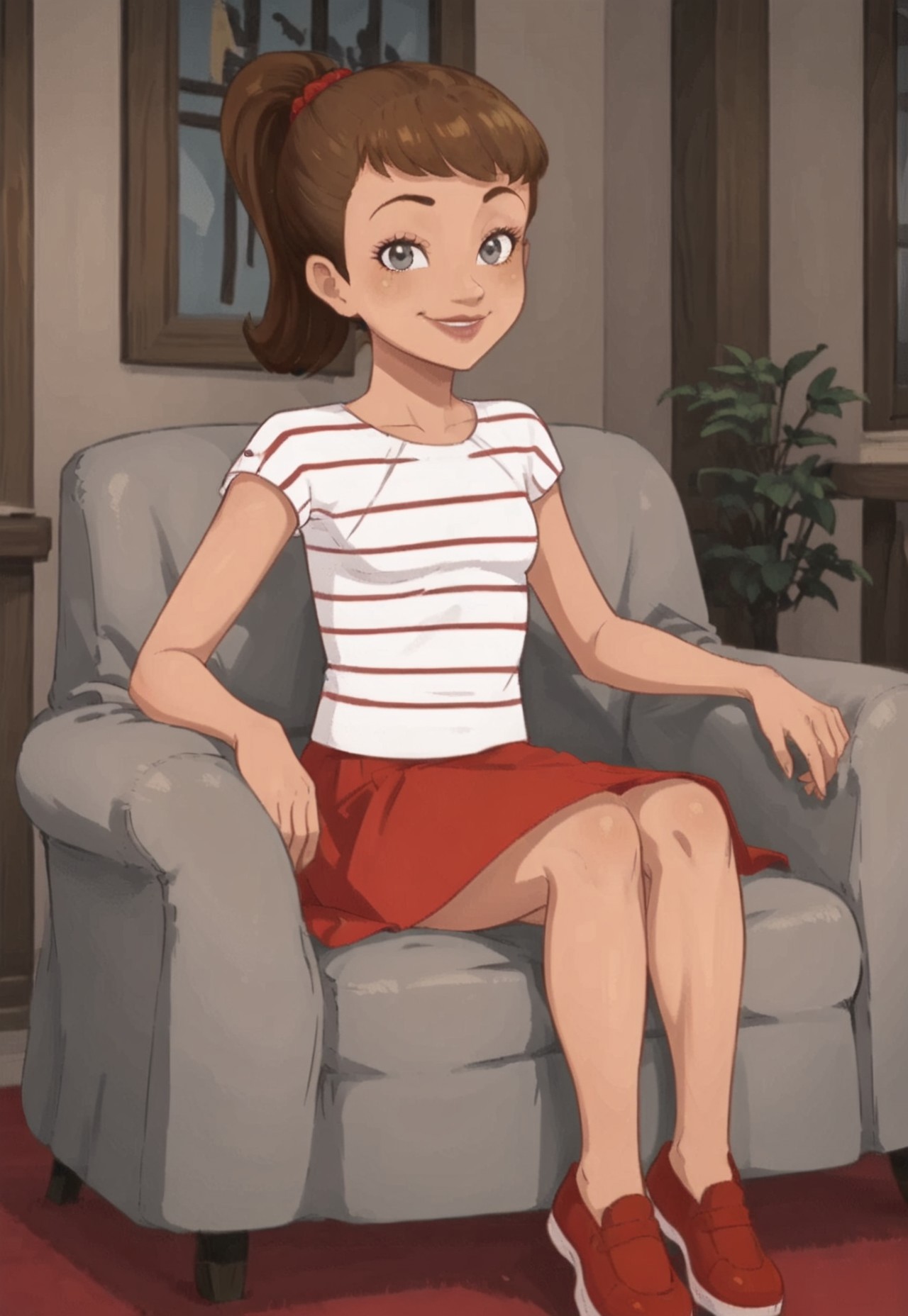 Martine Cartoon 2012 Character