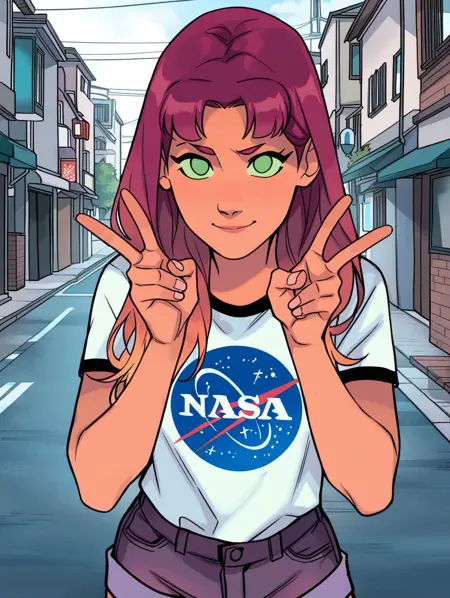 Starfire (Titans Gabriel Picolo's style)