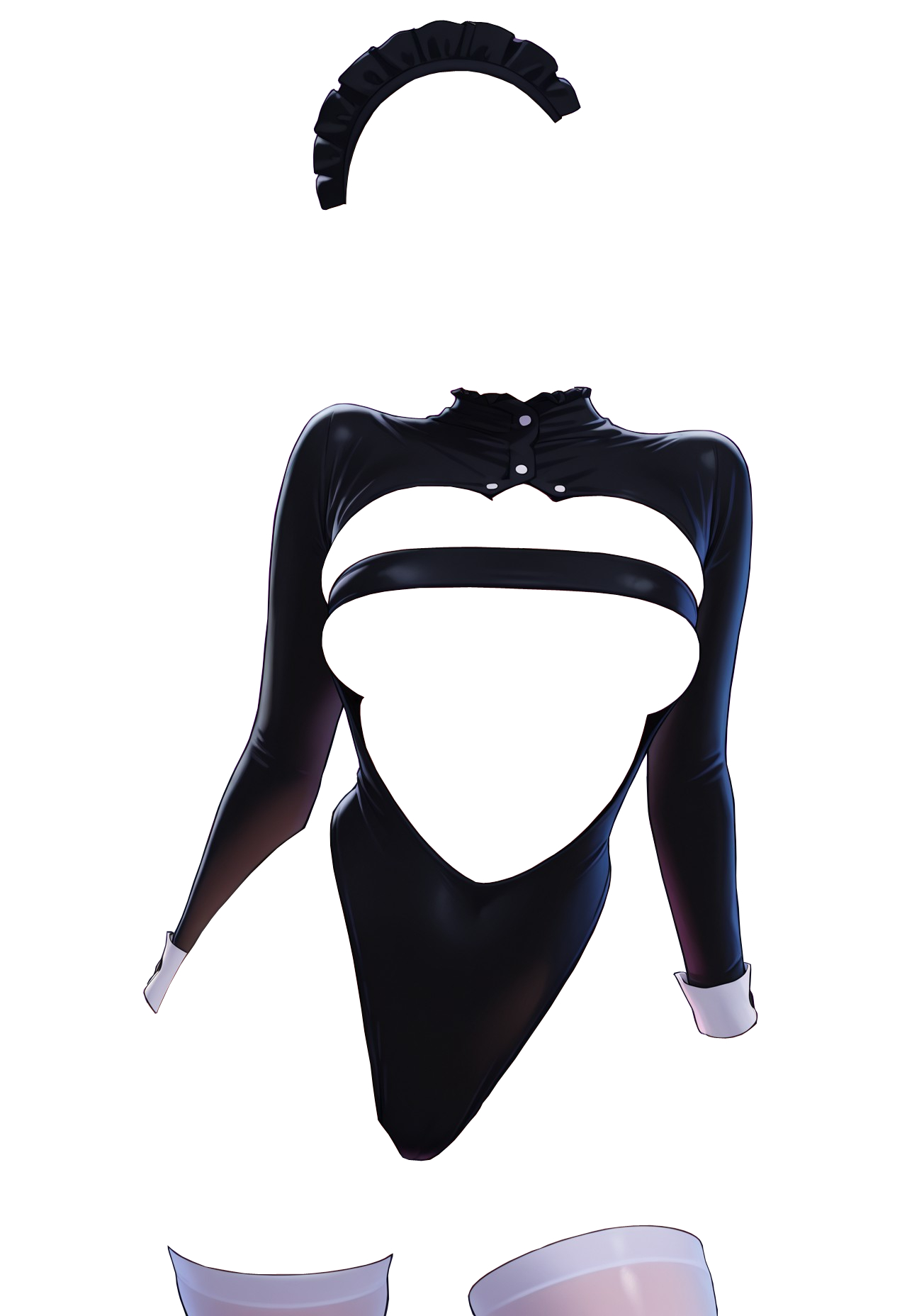 Maid Dress bandeau and Bodysuit - clothing