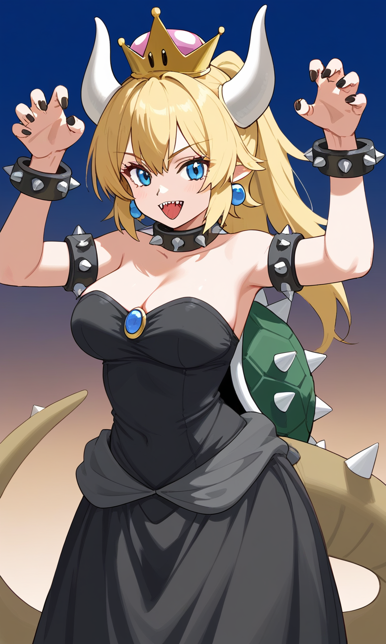Bowsette - (Super Mario) XL / Pony
