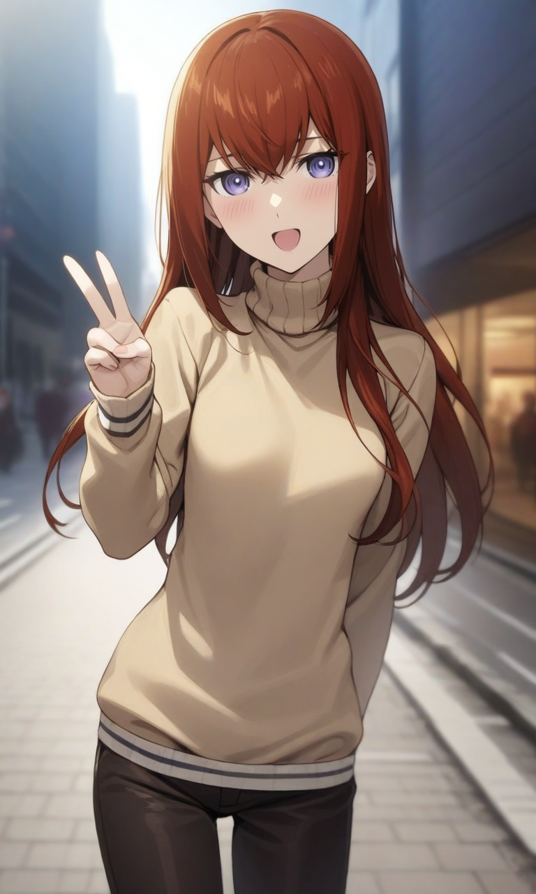 Makise Kurisu - (Steins;Gate) XL - XL-V2 | Tensor.Art | Tensor.Art