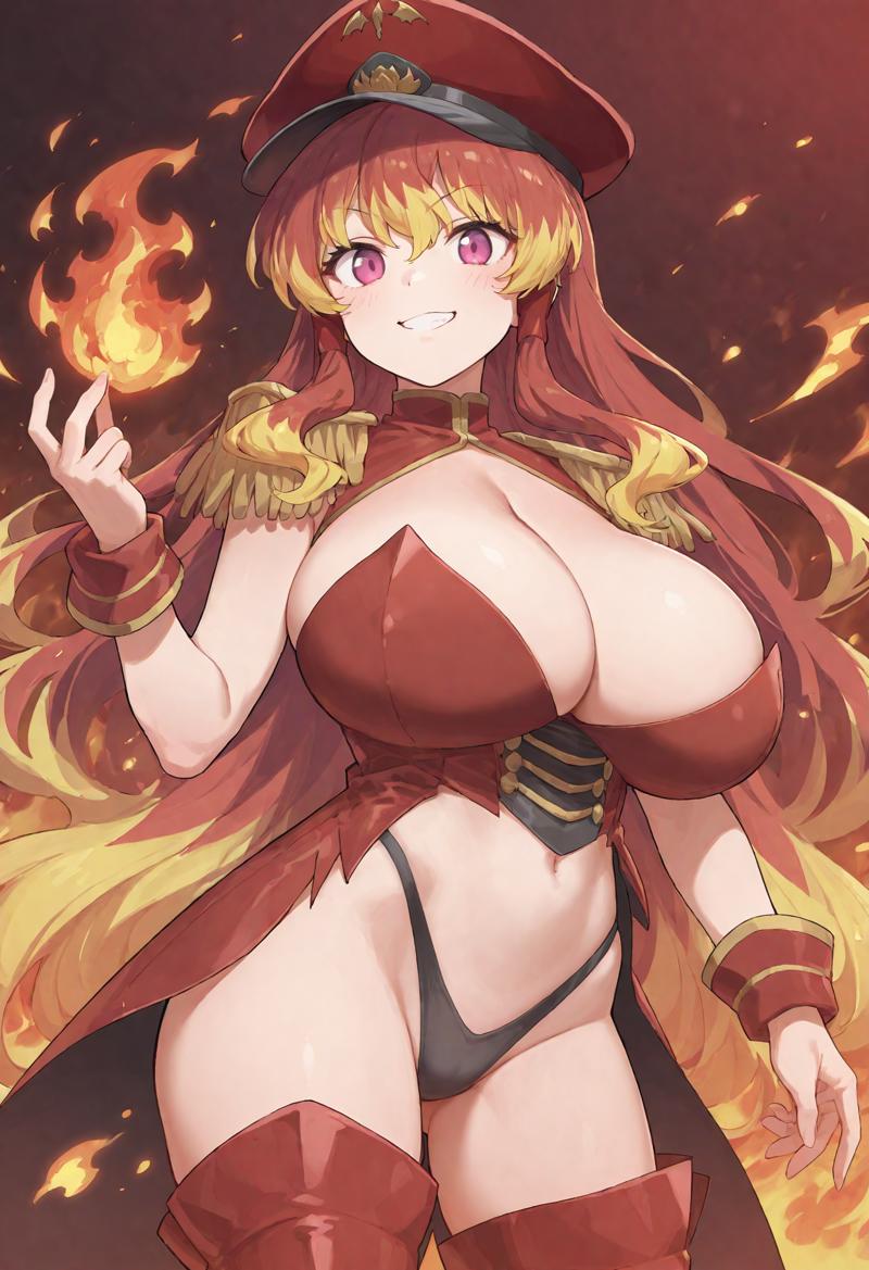 Flaming Belial 業火のベリアル (Sentouin, Hakenshimasu!)
