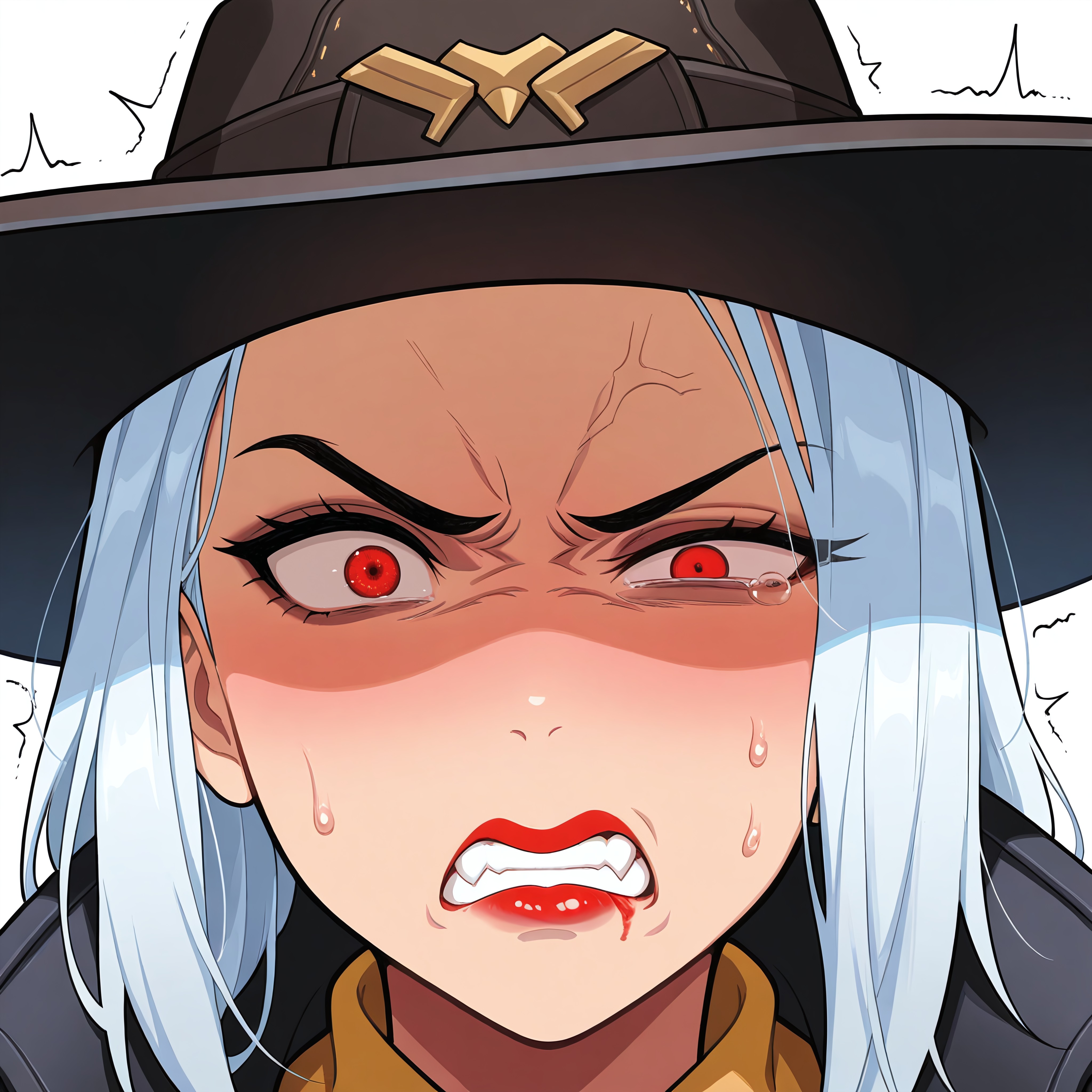 Twitching Eye (Facial Expression)