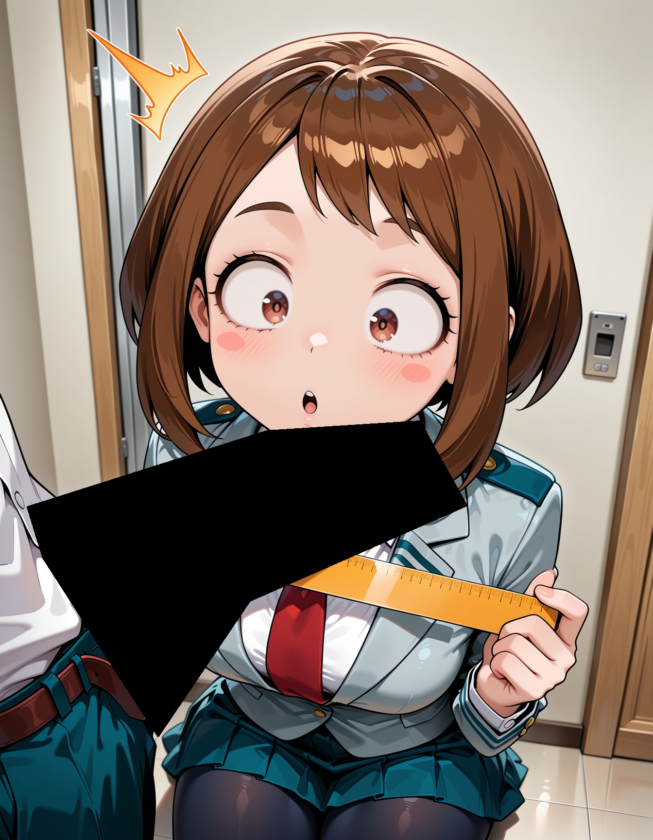 Measuring Penis [IllustriousXL] - concept
