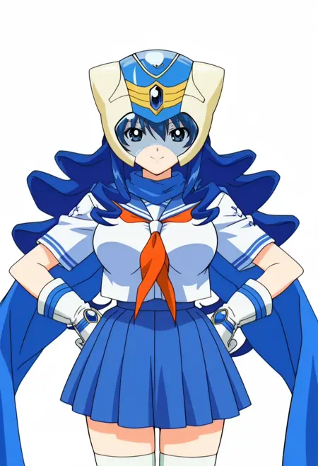 COMMISSION - Mishina Aoi - Ryuusei Sentai Musumet