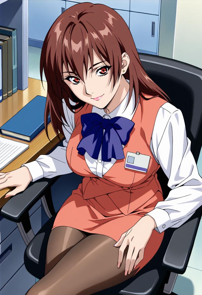 Asaoka Rena 麻丘 玲奈 (Lingeries Office) -  s3a_if
