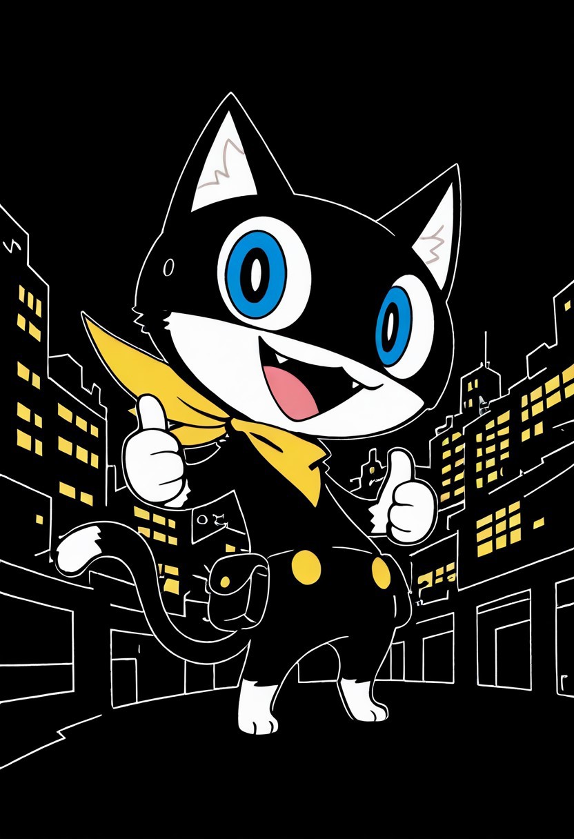Morgana - Persona 5 Illustrious 