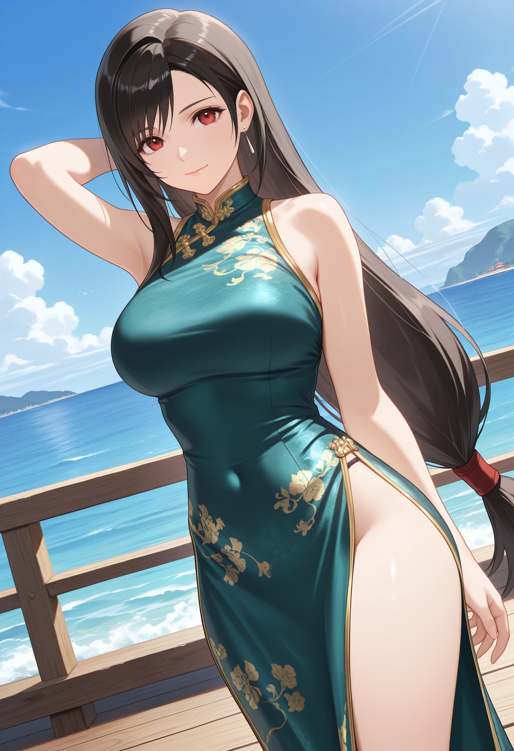 旗袍・玄武 / Cipao Genbu - DOAXVV Outfit (Illustrious)