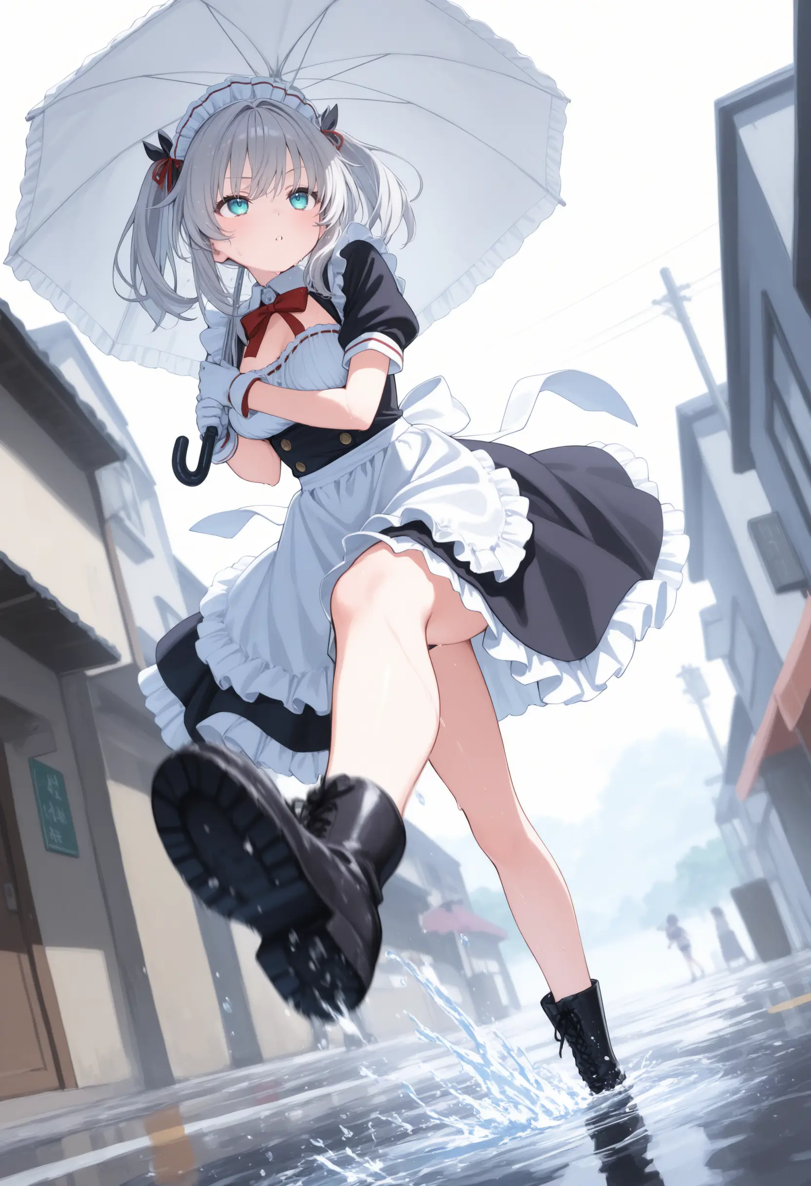 water kicking / 水蹴り