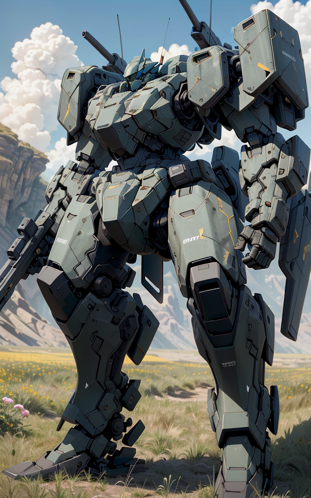 Battle robot - Heavy Armor Mecha