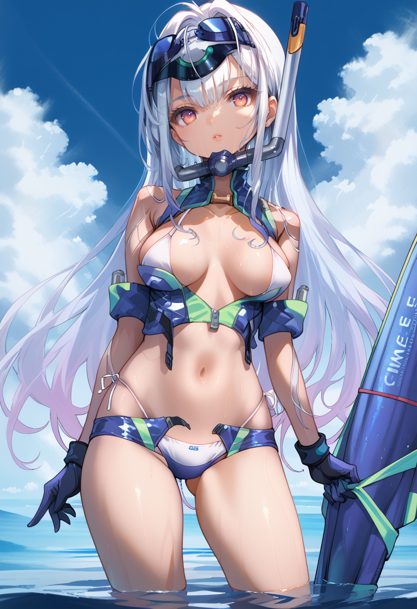 Xenosaga - Kos-Mos Ver.4 Model: WX (Antioxidant co