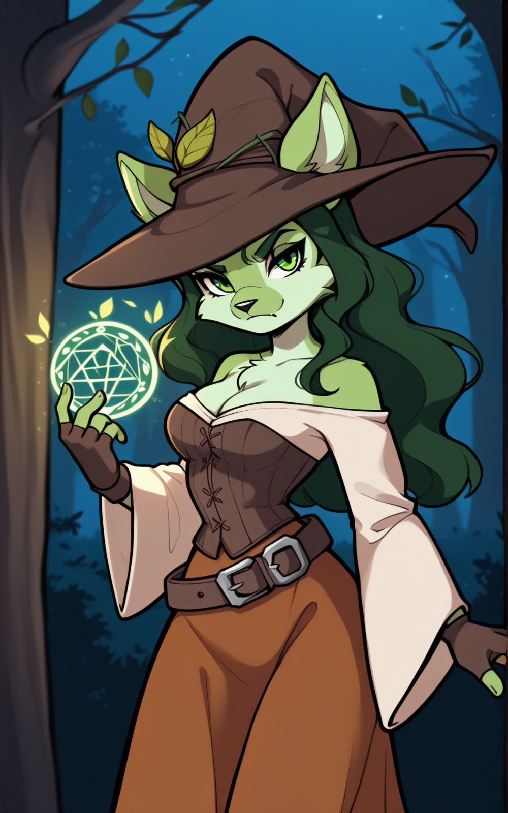 Sophie the swamp witch - Neopets [PonyXL/Illustrio