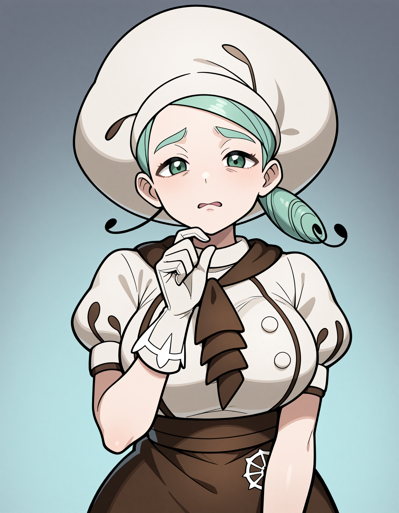 Pinching gesture