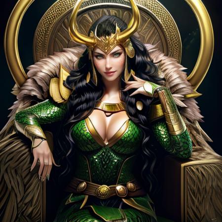 Lady Loki Marvel (Comic Version) | Pony / SD1.5