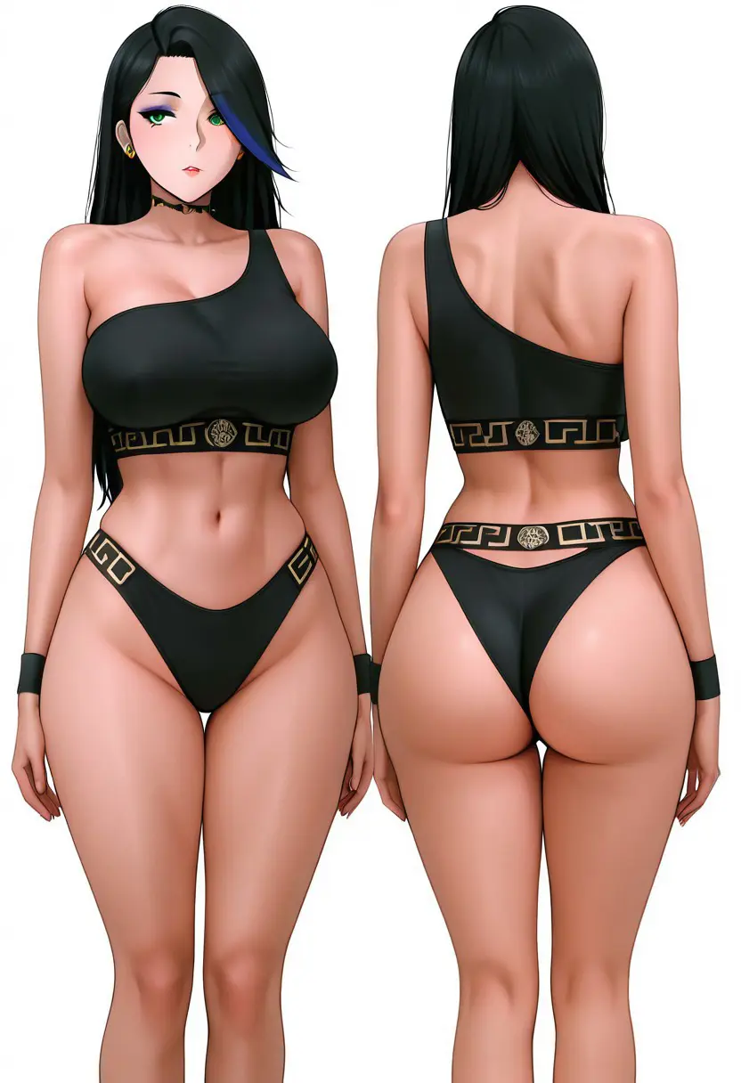 Swimsuit: Greca Bikini Top and Bottom