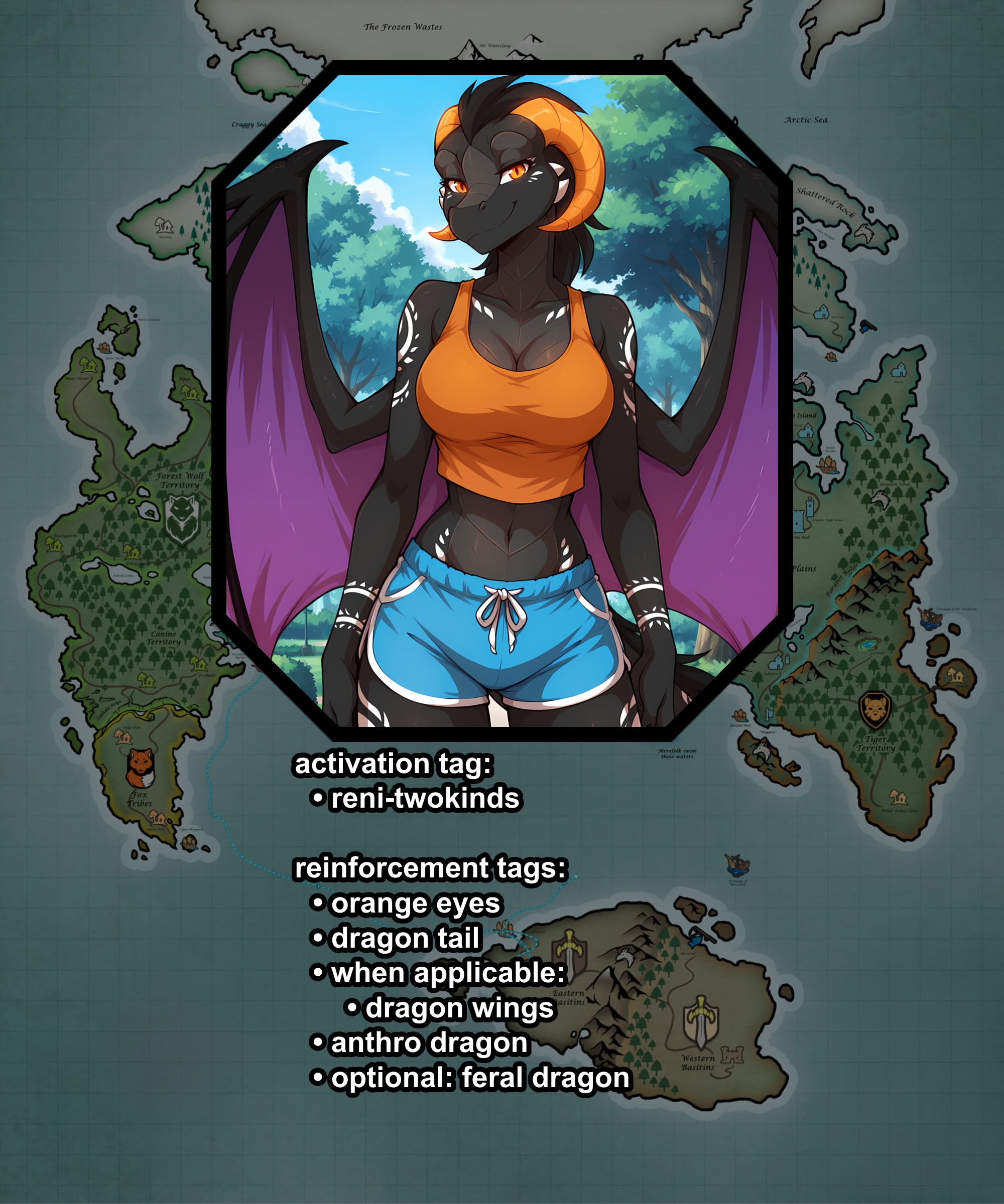 Dragon Madam Reni (TwoKinds) - SDXL - AnonTK