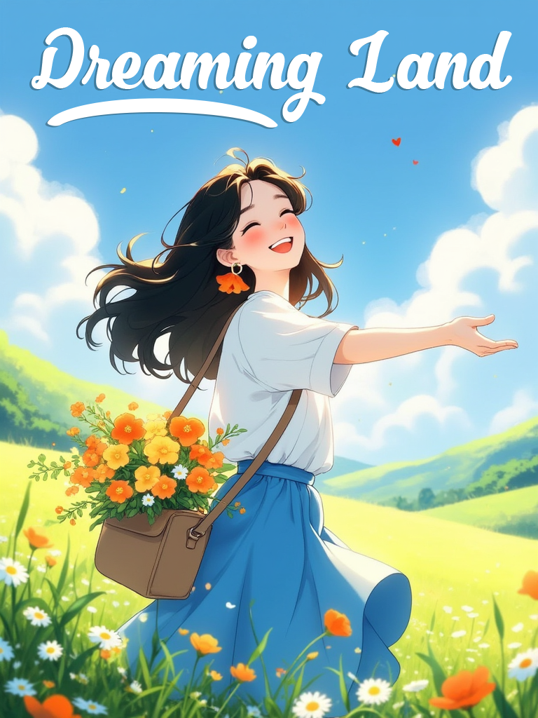 Dreaming Under the Sun illustration v.1