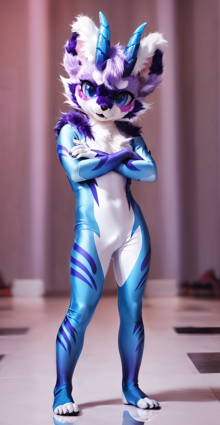 【Pony】Zentai兽装 Pony Lora丨Zentai Fur suit Pony Lora