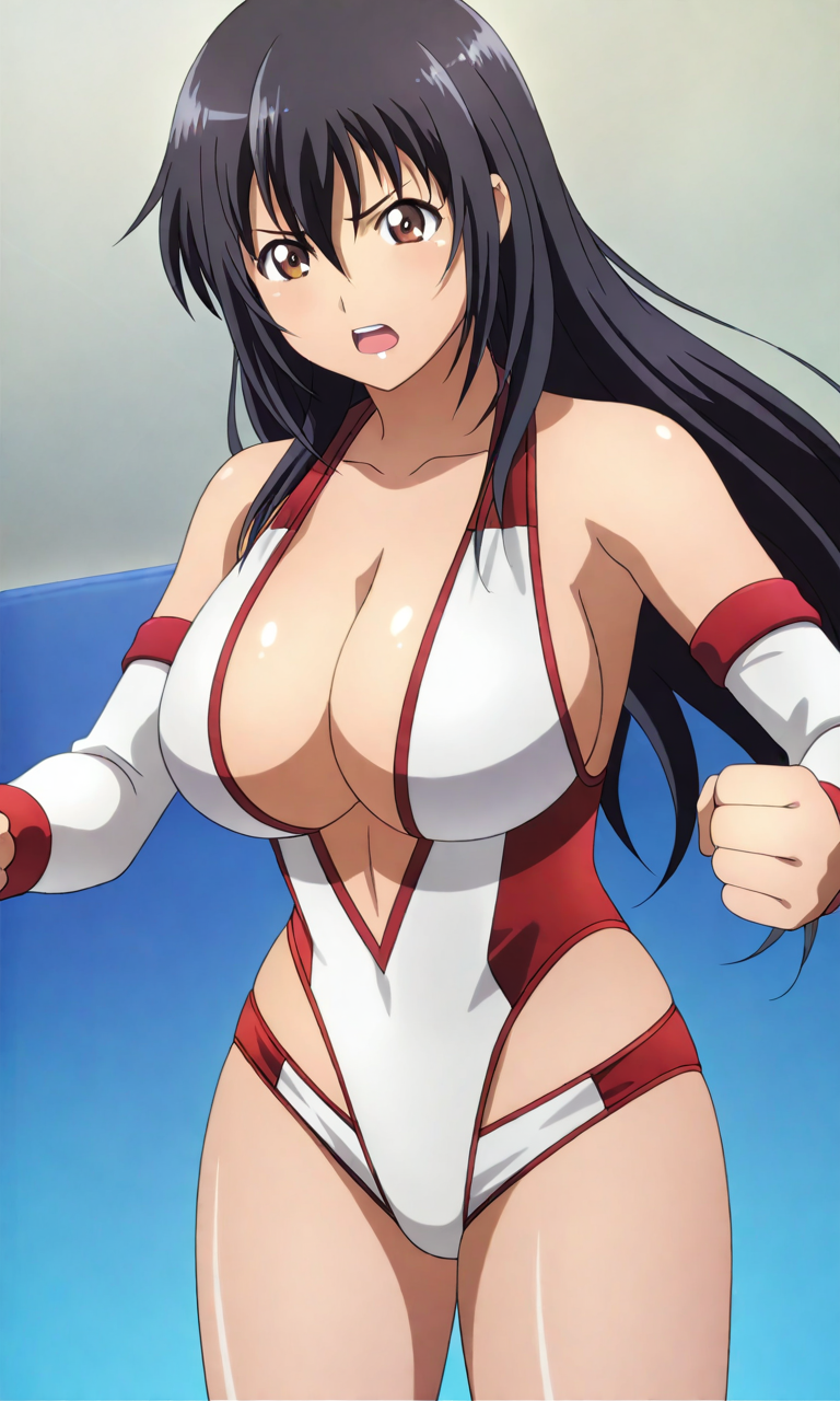 萩原さくら～アニメ版～(Illustrious)(Hagiwara_Sakura～Anime sty