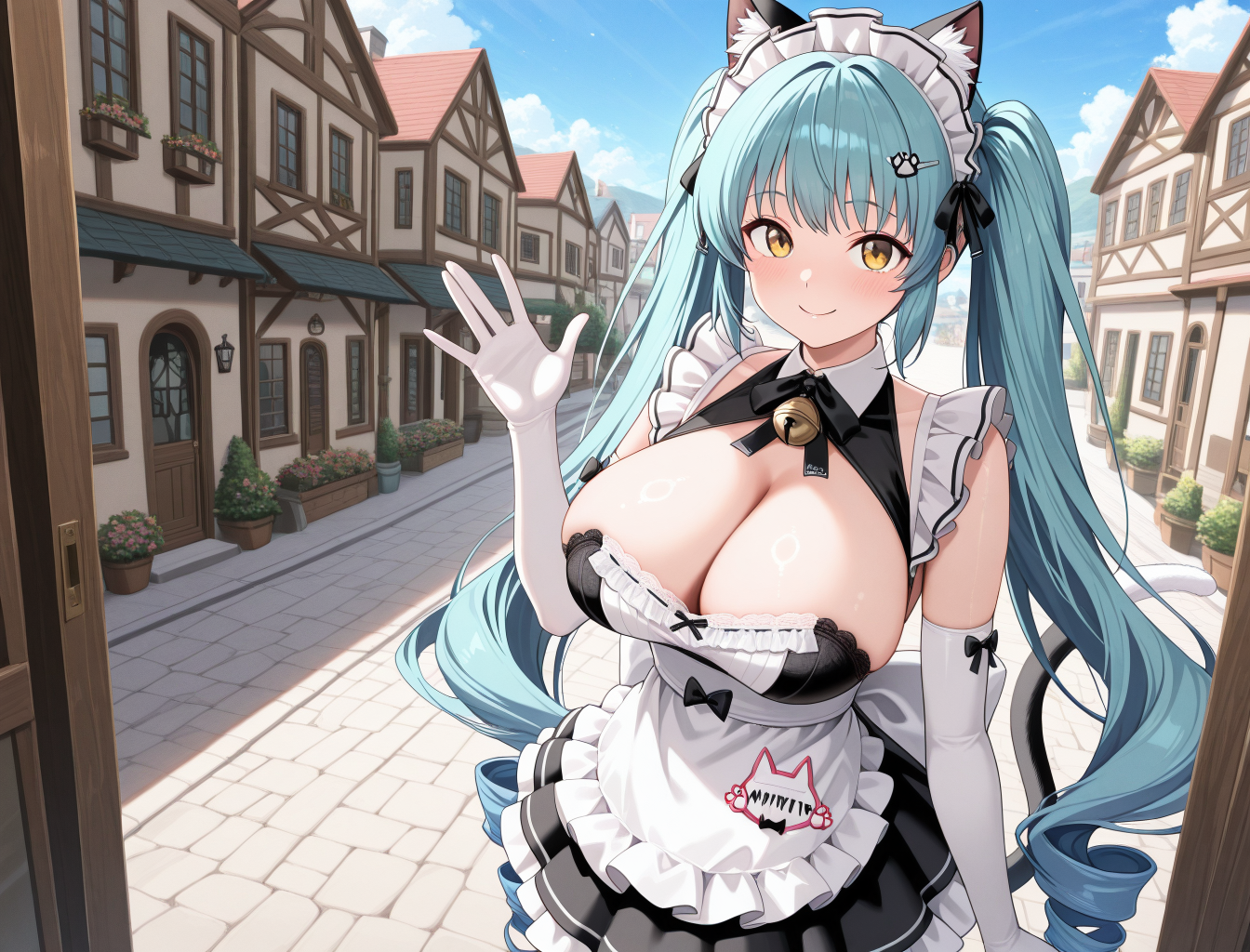 Unkind Maid Privaty (Nikke: Goddess of Victory)