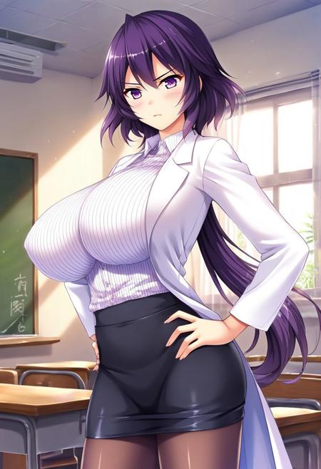 Majime Risa - Honoo no Haramase Oppai