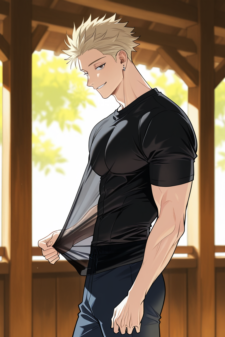 Transparent Shirt Pull [Concept] Illustrious