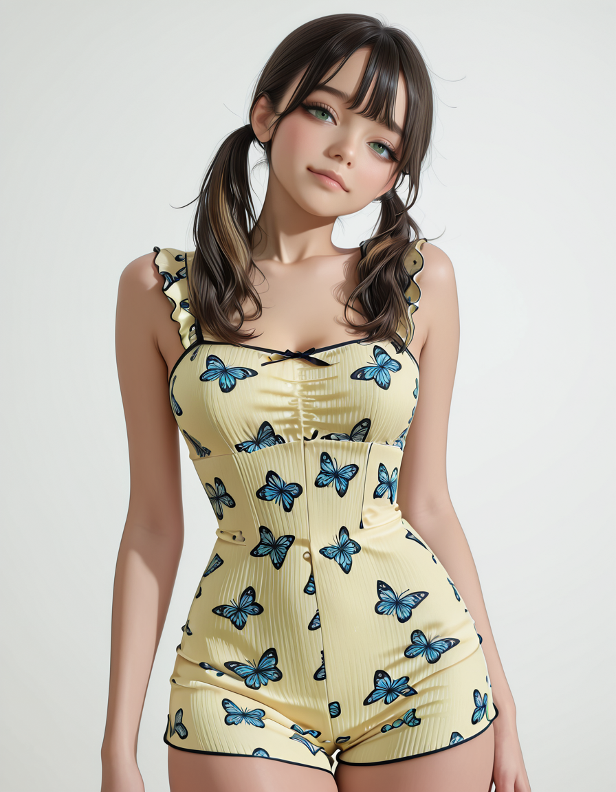 Adorable Butterfly Romper
