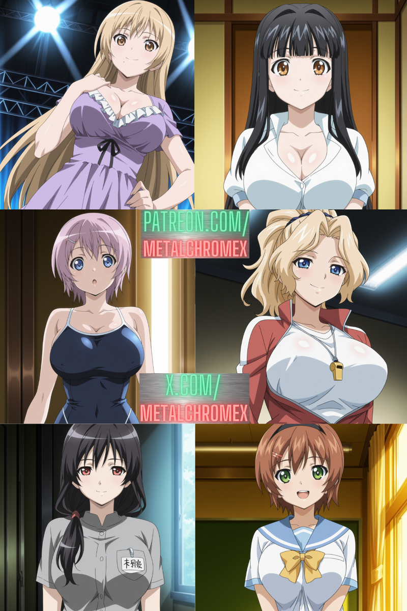 All 6 Rin x Sen & Ran-Sem girls - MetalChromeX