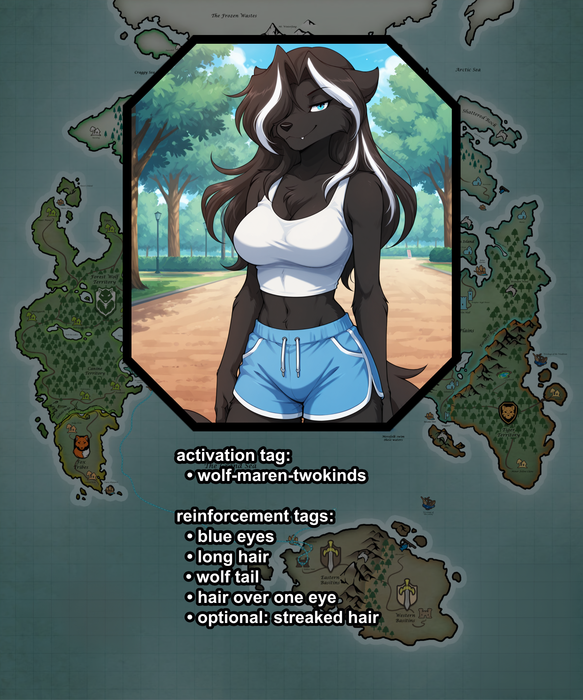 Wolf Maren Taverndatter (TwoKinds) - SDXL - AnonTK