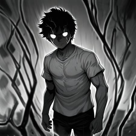 Rage Mode Mob Psycho Style by The_LeafMakerGod