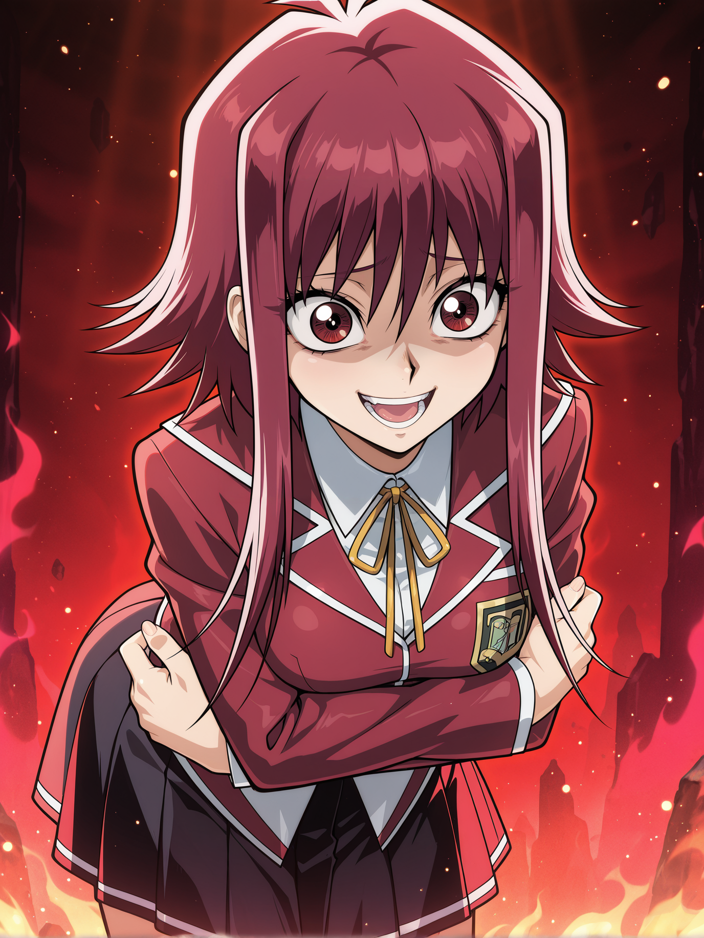 Yu-Gi-Oh! - Tag Force 6 - Female Student Character