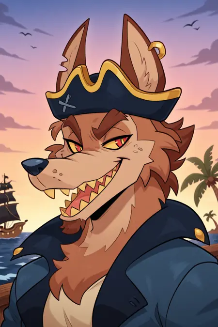 Skurv the Coyote ( Indigo Park ) // [ Illustrious 
