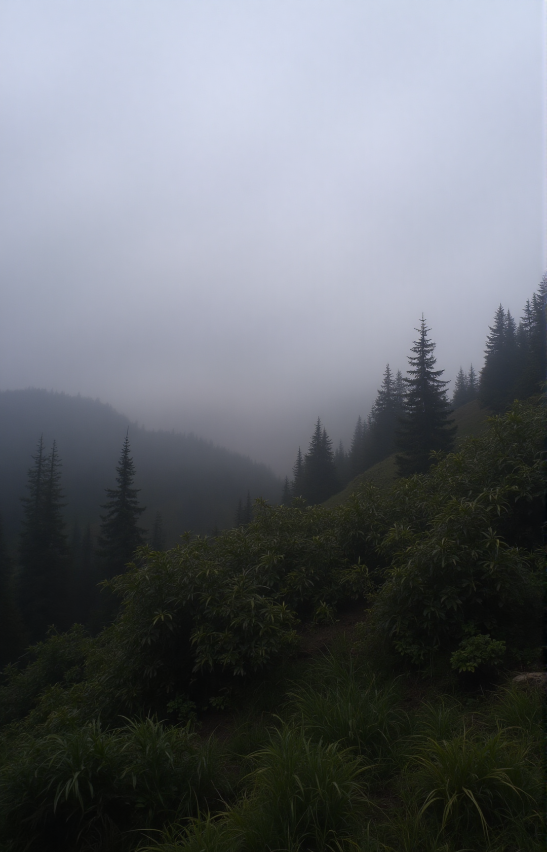 Hazy Forestscape Hazy Forestscape