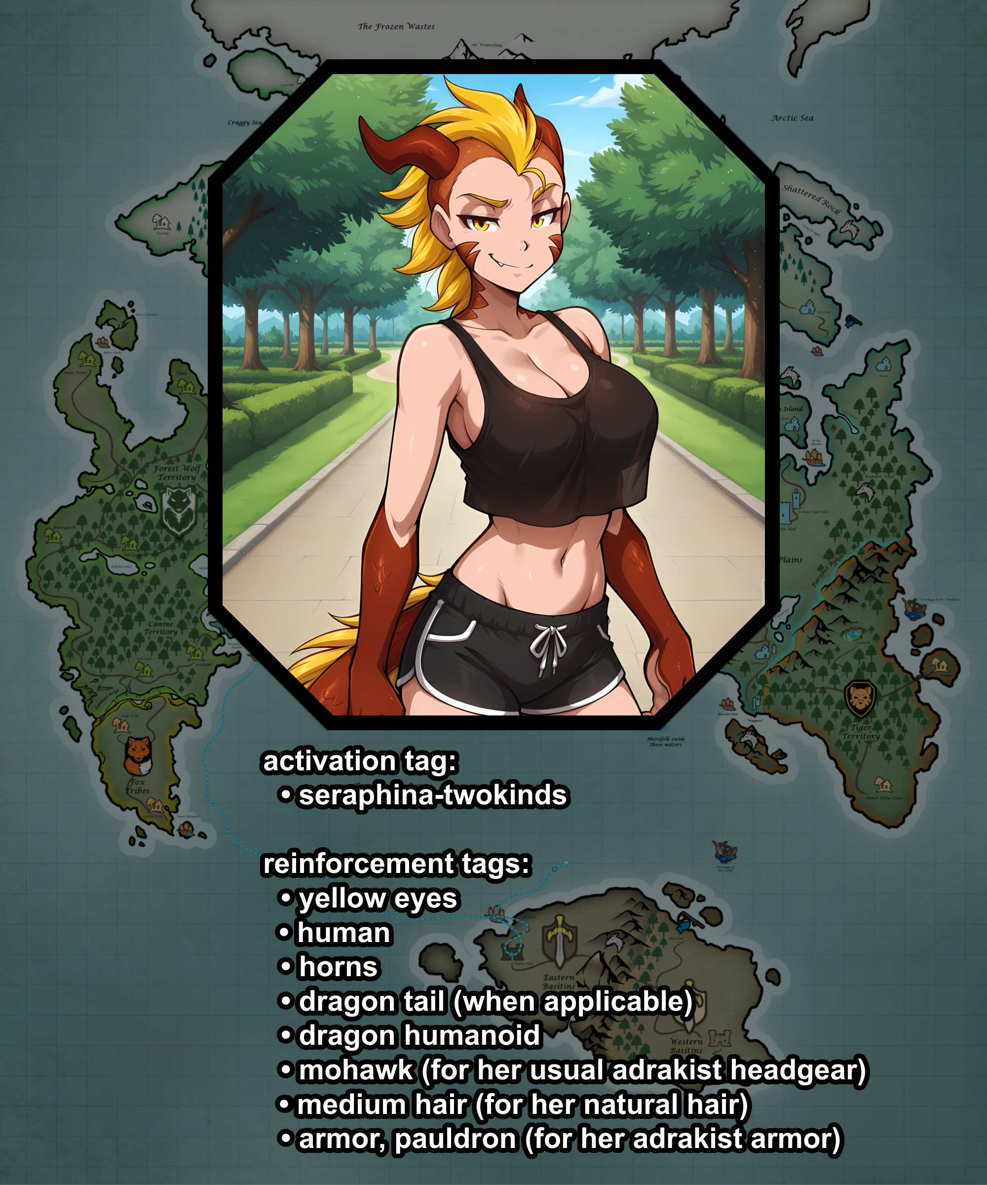 Seraphina (TwoKinds) - SDXL - AnonTK